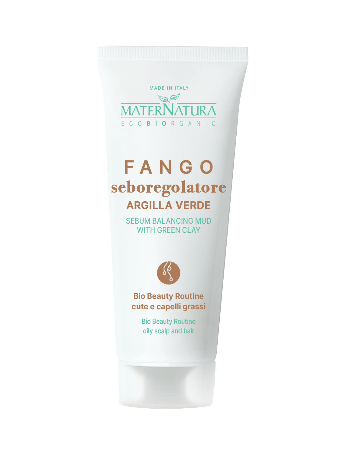 Seboregulator-Schlamm mit grünem Ton