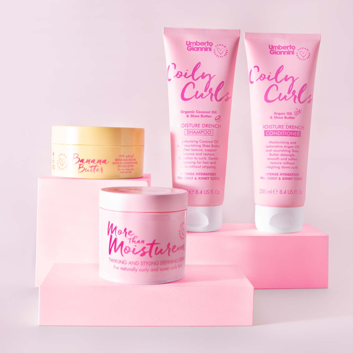coily curls moisture set