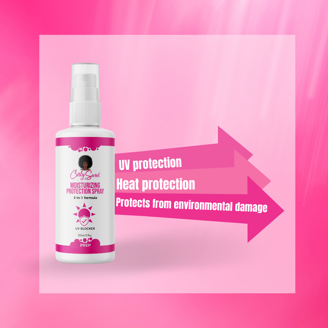 uv protection curly hair