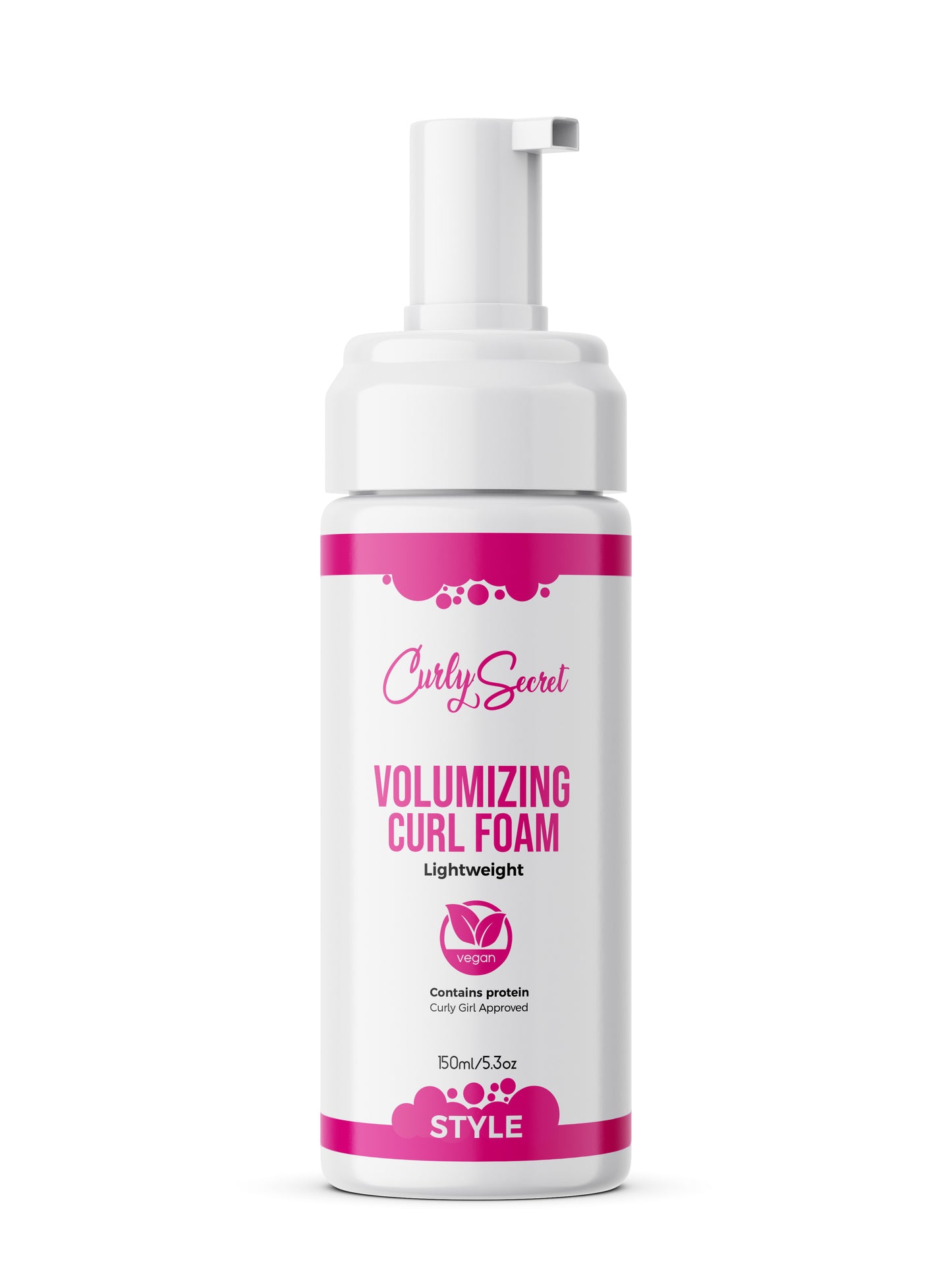 volumizing curl foam curly secret