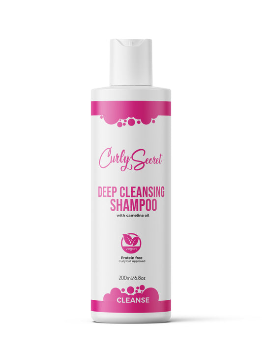 deep cleansing shampoo curly secret