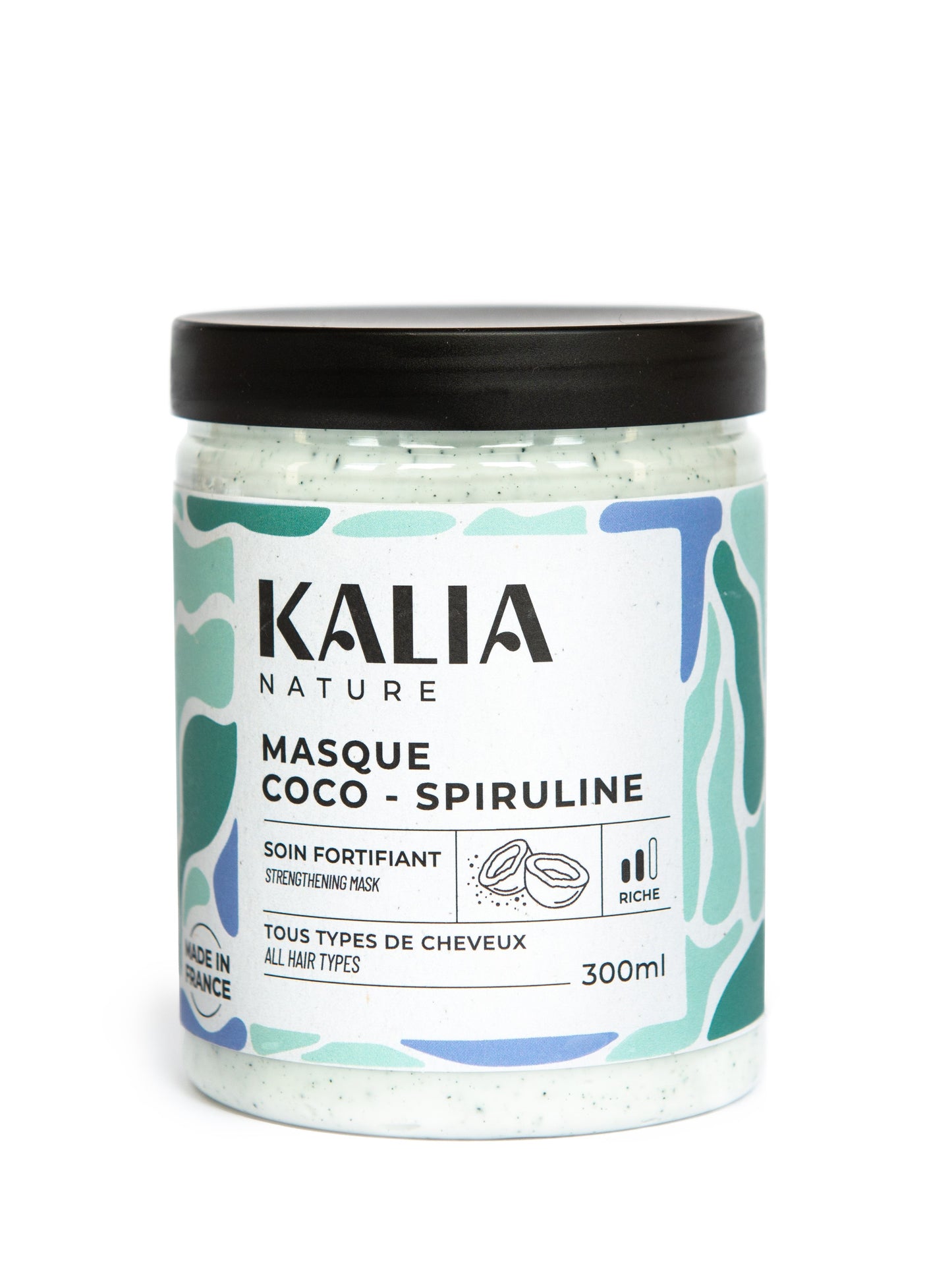 Coconut spirulina haarmaske