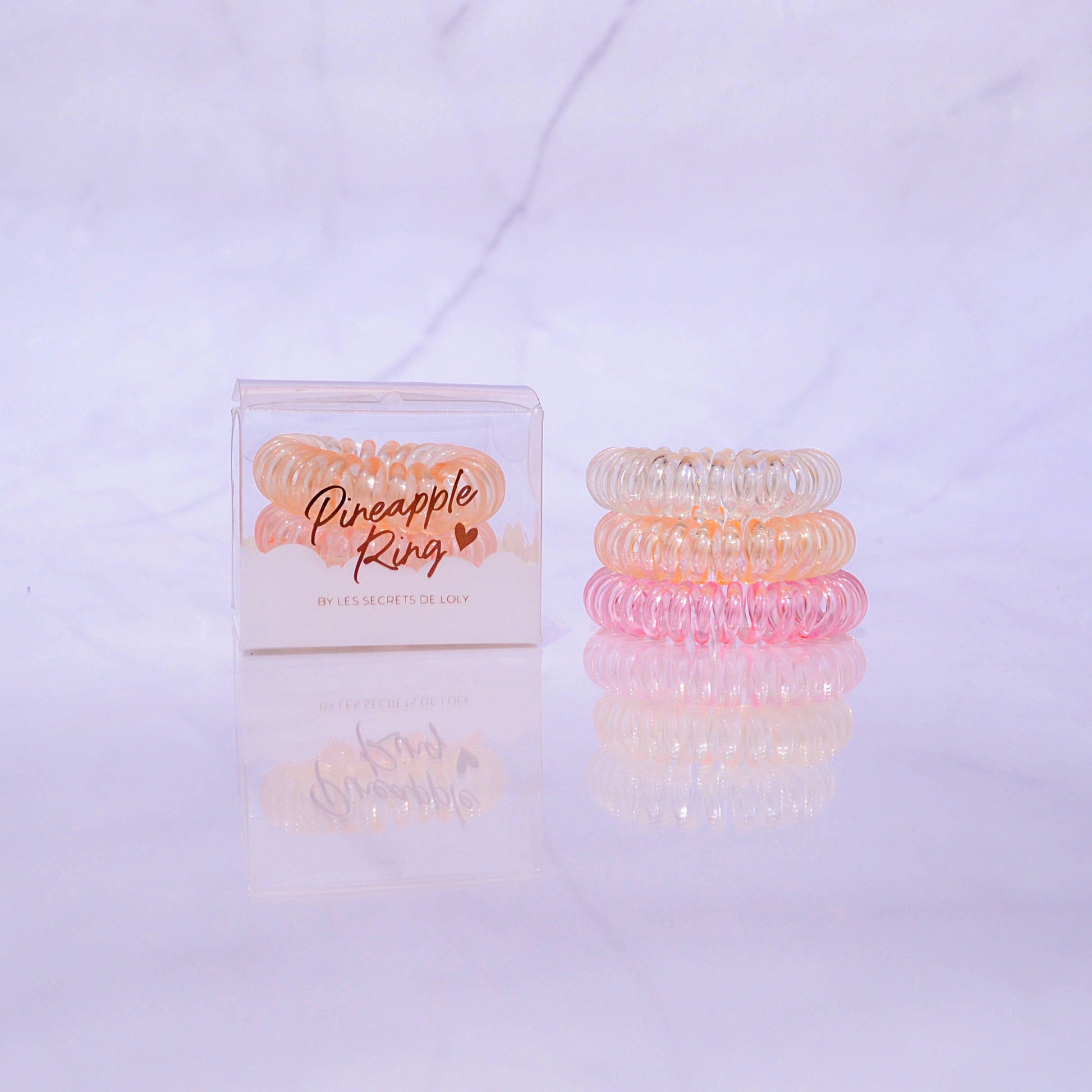 pineapple rings pink les secrets de loly