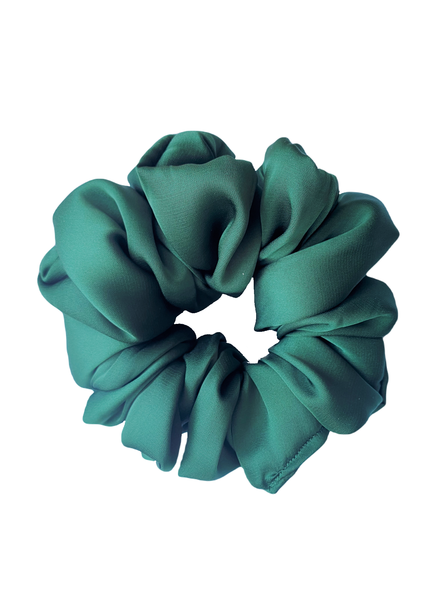 seidener scrunchie grün standard