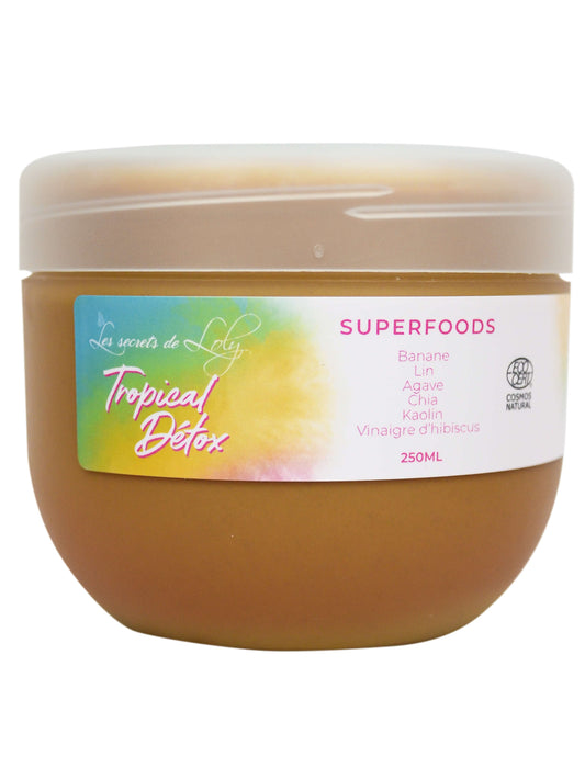 tropical detox haarmaske les secrets de loly